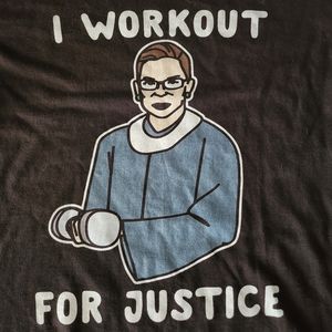 "I Workout for Justice" Medium Shirt